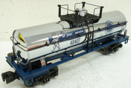 MTH 30-73222 Alaska Tank Car (Chrome) #40407