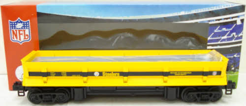 MTH 30-79180 Steelers Dump Car w/Operating Bay