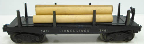 Lionel 3461 Vintage O Lionel Lines Operating Log Dump Car
