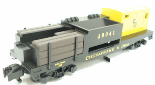 American Flyer 6-49041 S Scale Chesapeake & Ohio Tie Car