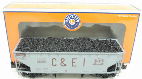 Lionel 6-27000 O Gauge Chicago & Eastern Illinios Offset Hopper #97393