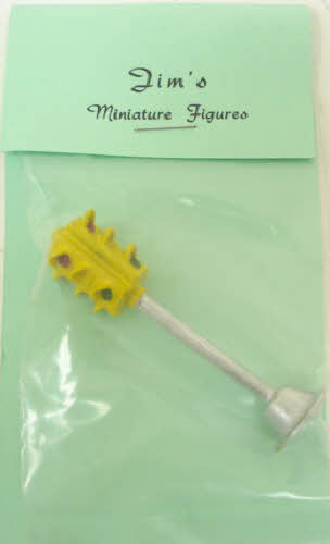 Jim's 101 O Scale Traffic Signal - Solid Pewter