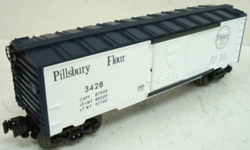 Lionel 6-26806 O Gauge Pillsbury Operating Boxcar #3428