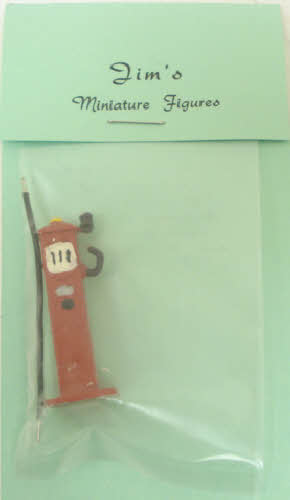 Jim's Gas Pump - Solid Pewter