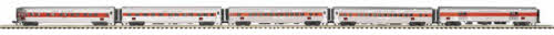 MTH 20-65085 O New Haven 70' Streamlined Passenger Car Set (Set of 5)