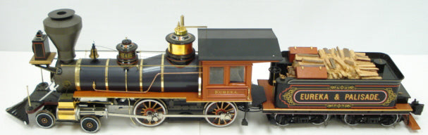 Bachmann 81396 F E&P 4-4-0 Steam Loco & Tender w/Wood