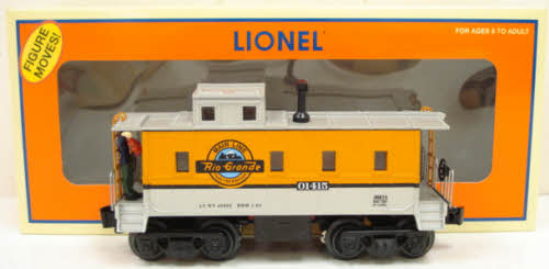 Lionel 6-36814 O Gauge Rio Grande Animated Caboose