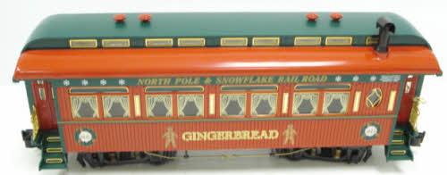 Aristo-Craft 31025 G Scale Christmas Gingerbread Passenger Car