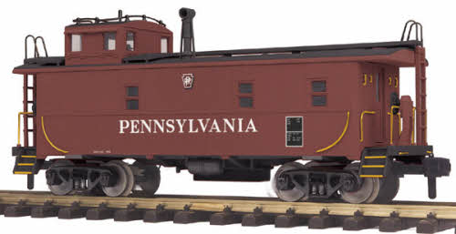 MTH 70-77025 G Pennsylvania Offset Steel Caboose Car