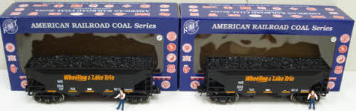 RMT COAL37 W&LE 2-Bay Coal Hopper (Set of 2)