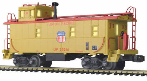 MTH 70-77007 G Union Pacific Offset Steel Caboose Car #3575