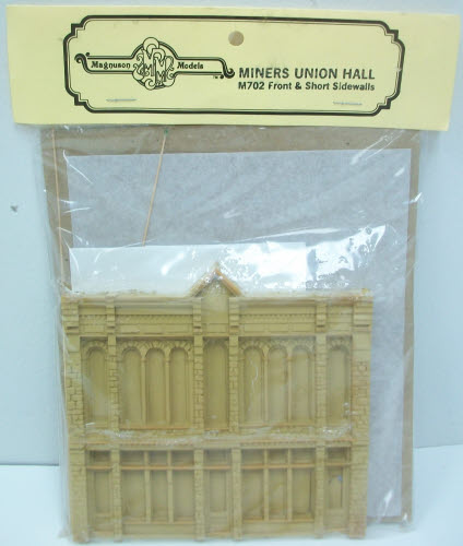 Magnuson Models M702 Miners Union Hall Sidewalls