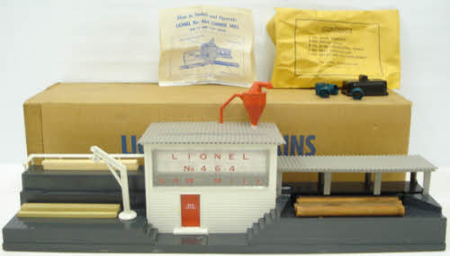 Lionel 464 Vintage O Operating Sawmill/Lumber Mill
