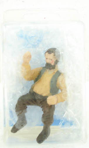 Just Plain Folk 400 G Scale Sitting Man Figure