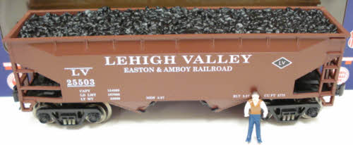 RMT COAL38 Lehigh Valley 2-Bay Coal Hopper Car (Set of 2)