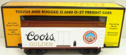 MTH 30-78044 O Gauge 19th Century Coors Reefer Car