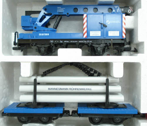LGB 72435 Mannesmann G Gauge Steam Starter Train Set
