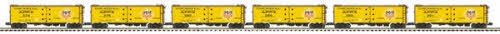 MTH 20-90225 O Agar Packing Co. Premier 40' Steel Sided Reefer Set (Set of 6)