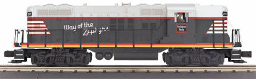 MTH 30-2719-1 Chicago, Burlington & Quincy GP-7 Diesel Engine w/PS 2.0 #259