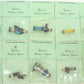 O Scale 10 Pewter Hand Painted Figures for Train Layout SALE