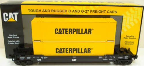 MTH 30-76258 Caterpillar Husky Stack Car
