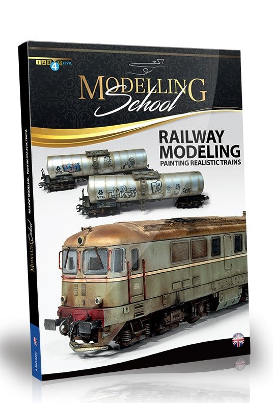 Mig Jimenez AMIG6250 Railway Modelling: Painting Realistic Trains Book