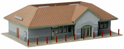 Walthers 933-3887 N Modern Suburban Station Commercial Building Kit
