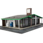 Walthers 933-3542 HO 10-1/2 x 9 x 3-3/16" Modernized Gas Station Building Kit