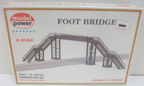 Model Power 1548 N Scale Foot Bridge