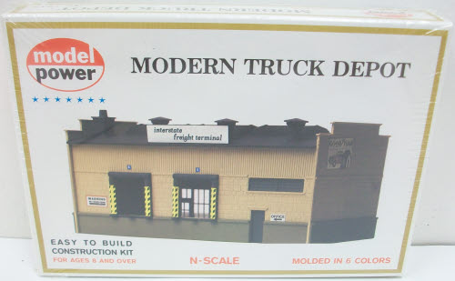 Model Power 1549 N Scale Modern Truck Depot Kit