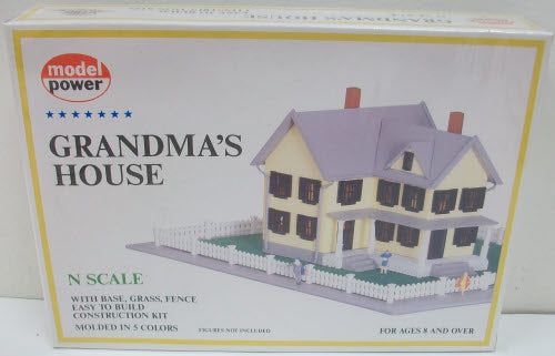 Model Power 1556 N Scale Grandma's House Kit