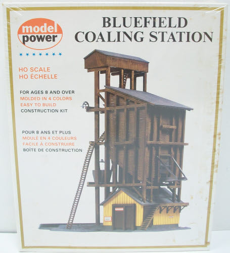 Model Power 410 HO Scale Bluefield Coaling Station Building Kit