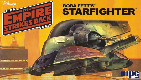 MPC 951 1:72 Star Wars The Empire Strikes Back Boba Fet's Starfighter Model Kit