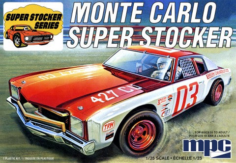 MPC 962 1:25 Chevrolet Monte Carlo Super Stocker Plastic Model Kit