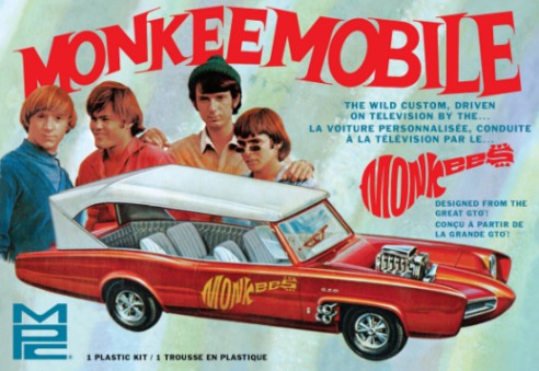 MPC 996 1:25 Monkeemobile TV Car Plastic Model Kit