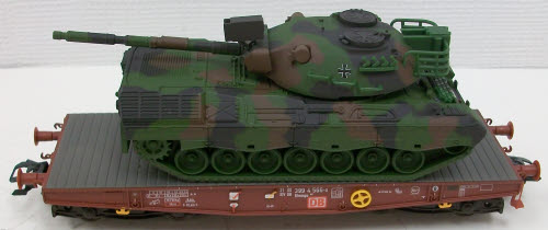 Marklin 48714 GFA Flatcar w/Leopard Tank