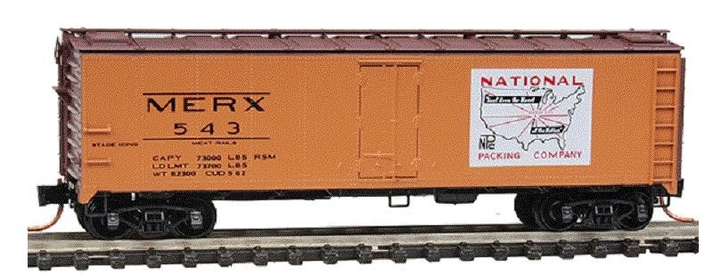 Micro-Trains 05900162 N National Packing Company 40' Steel Side Reefer #543