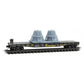 Micro-Trains 04500570 N Chessie System B&O 50' Fishbelly Side Flat Car