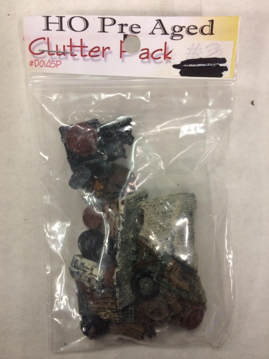 Model Tech Studios D0145P HO Clutter Pack #2