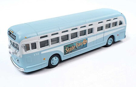 Classic Metal Works 32318 HO Mini Metals Blue/White NJ GMC PD-4103 Transit Bus