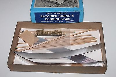 Muir Models 543 N Rayonier Shower & Blacksmith Car Building Kit