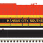 Atlas 10003111 HO Kansas City Southern Dash 8-40C Diesel Locomotive #3493