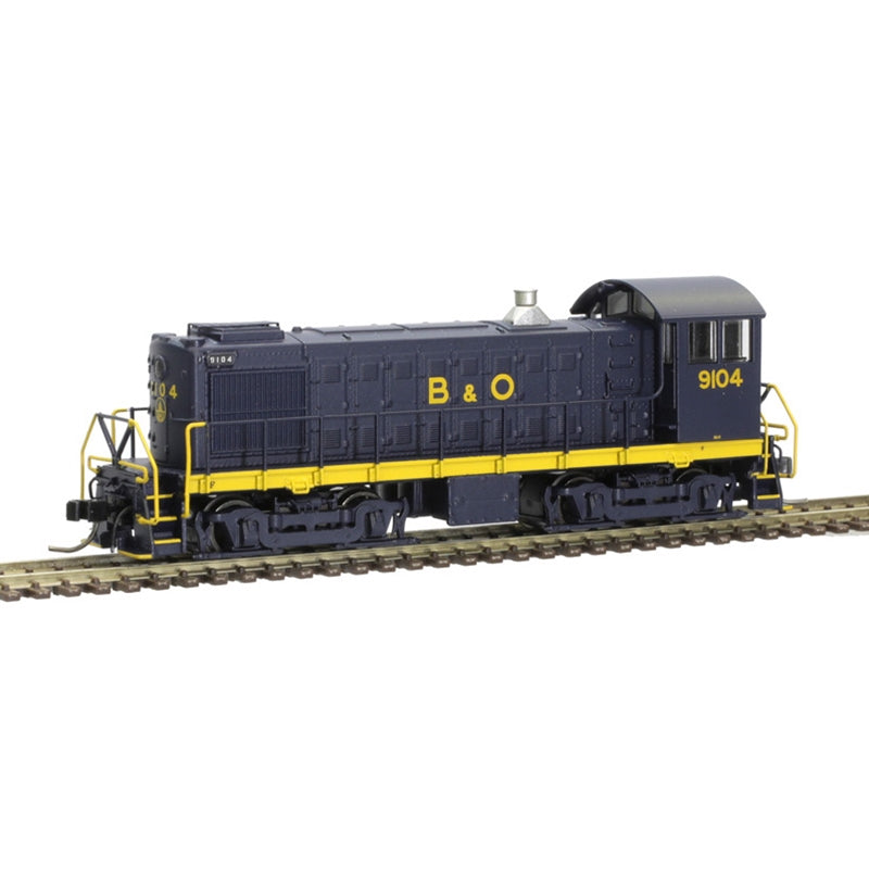 Atlas 40005013 N Baltimore and Ohio Gold S-4 Diesel Locomotive #9107