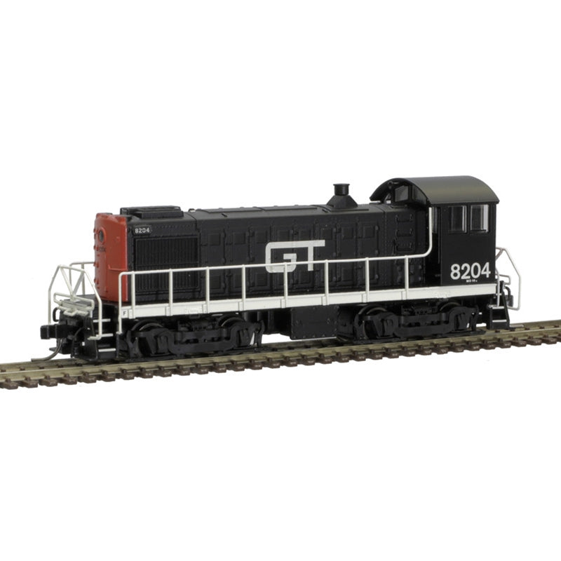 Atlas 40005017 N Grand Trunk Western Gold S-4 Diesel Locomotive #8204