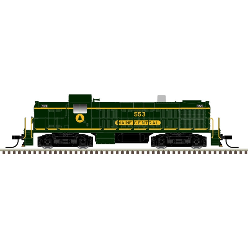 Atlas 40005028 N Maine Central RS-2 Diesel Locomotive Standard DC #553