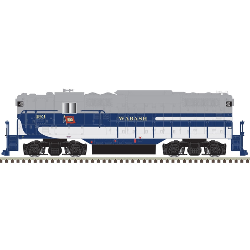 Atlas 40005375 N Wabash Gold GP-9 Torpedo Tube Diesel Locomotive #495