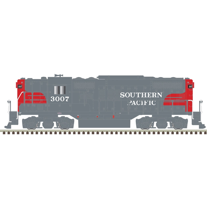 Atlas 40005379 N Southern Pacific Gold GP-9 Torpedo Tube Diesel Locomotive #3007