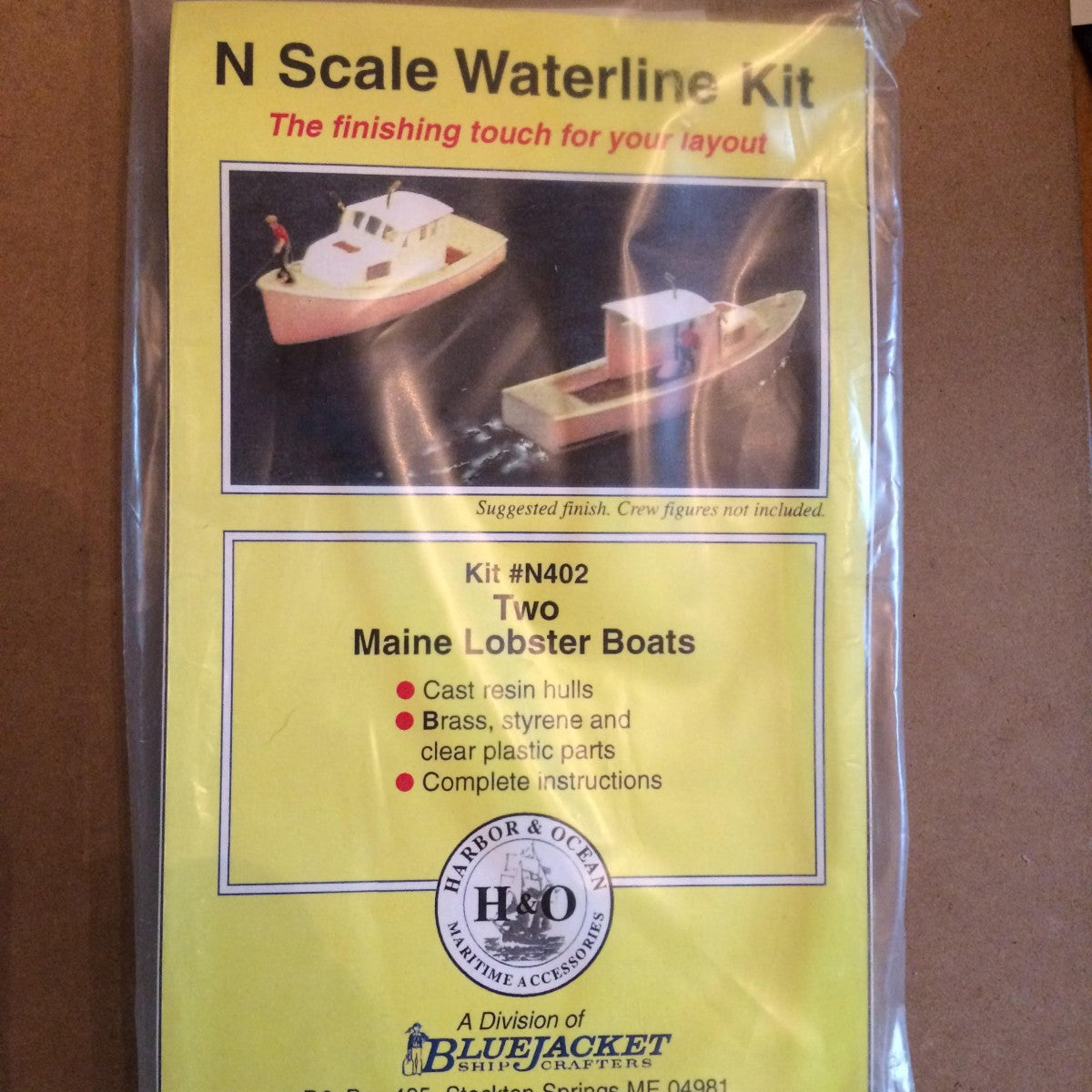 Harbor & Ocean N402 N Maine Lobster Boats (2) Resin Kit