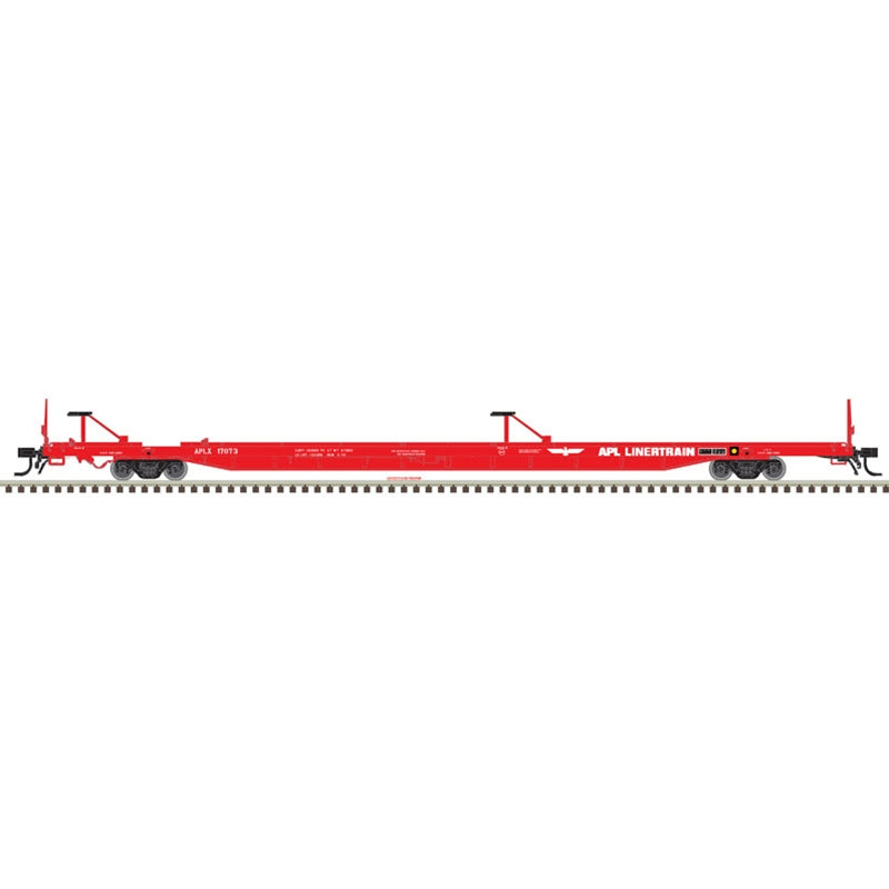 Atlas 50004427 N APL Linertrain 89' Flat Car #17030