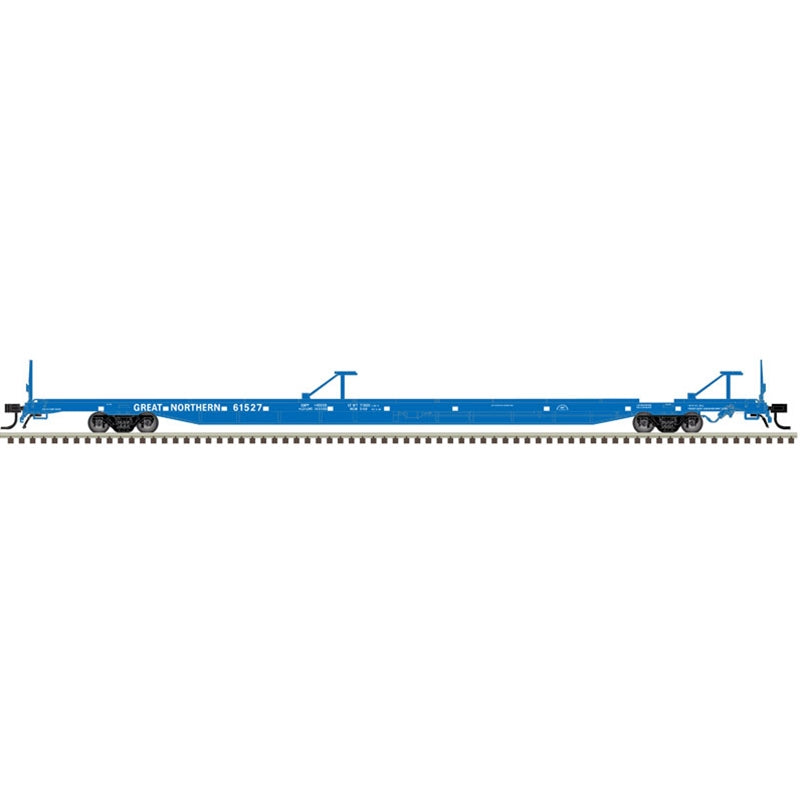 Atlas 50004447 N Great Northern 89' Flat Car #61526